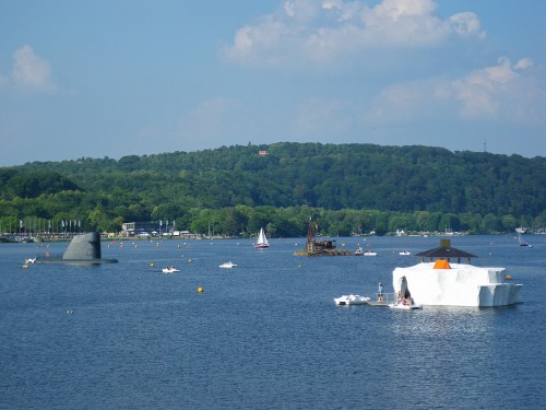 Inseln im Baldeneysee