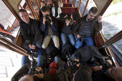 Gruppe in der Pilatus-Bahn (by fibbo)